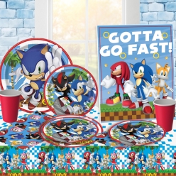 *Sonic the Hedgehog SUPERSAVER Party Pack for 8
